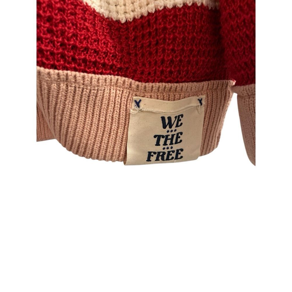 We the Free People Cardigan Chelsea Cardigan Red Medium‎ New - Picture 5 of 8